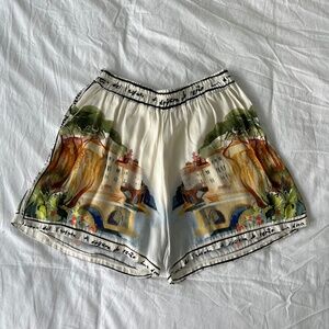 Silk Blend Shorts made in Italy